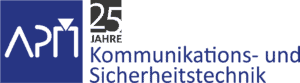 APM Kommunikations und Sicherheitstechnik 25Jahre transp 300x83